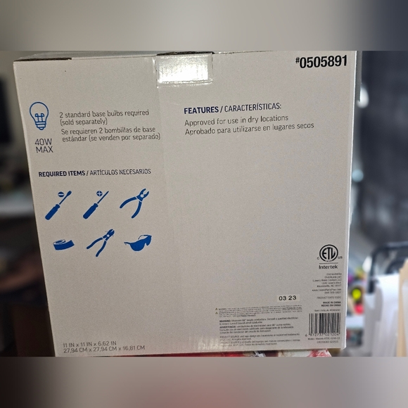 Ceiling Light Fixture - Picture 3 of 4